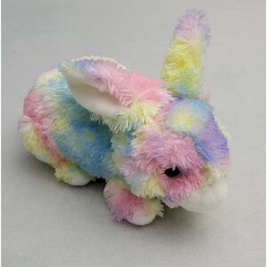 Gund Skiddles Easter Bunny Rabbit Plush Pastel Tie Dye 10" Stuffed Toy 4044042